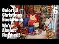 Colorful Christmas Book Nook Build – Episode 6 | Roof Assembly, Snowflakes &amp; Santa Trouble!