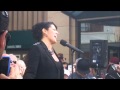 Sara Ramirez sings 'The Story' - at The Grove, Los Angeles, CA