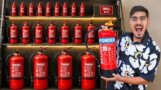 Fire Extinguishers For The Studio Have Arrived | All The Firefighting Equipment Is Here