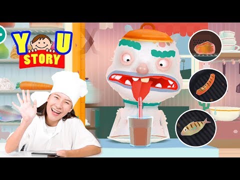 แม่น้องยู | รีวิวเกมเด็ก ทำอาหาร Toca Kitchen จะอร่อยไหมนะ Ep2 | YOU STORY