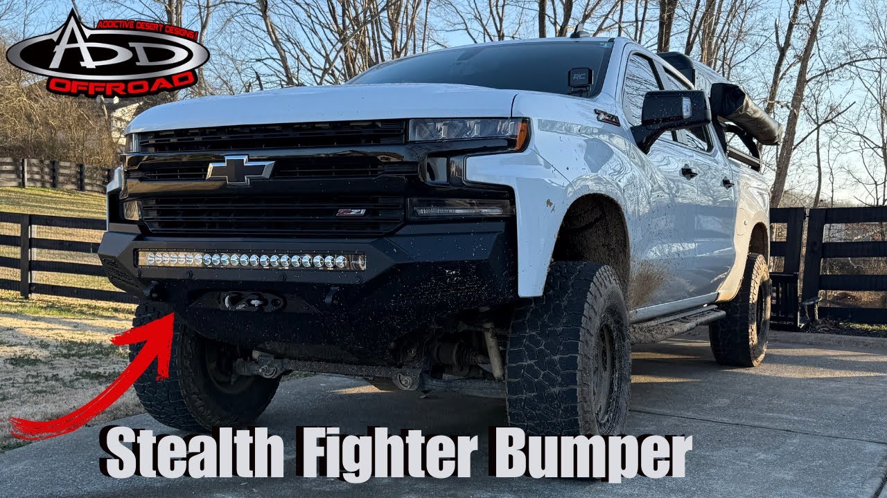 Addictive Desert Designs STEALTH FIGHTER Bumper Install