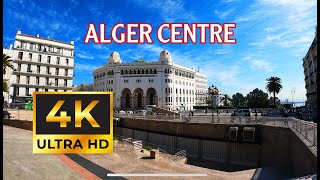 ALGER CENTRE -  Une Promenade Légère à Alger 4K