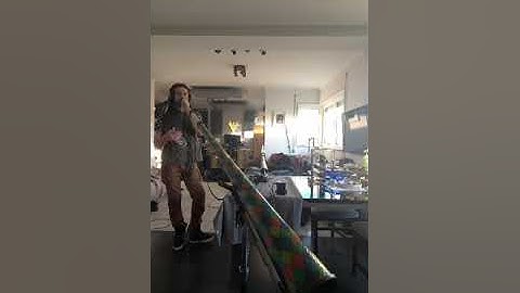 Renato Oliveira`s 1st play with a State Of The Art ( SOTA ) Slide Didgeridoo instrument