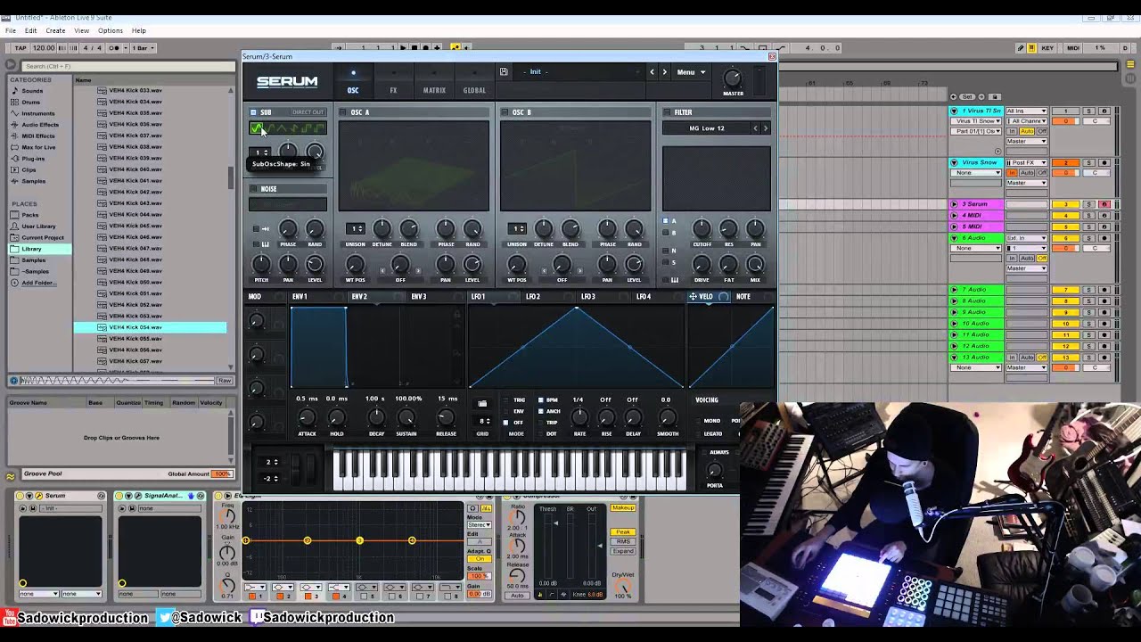 Xfer Records Serum - From Kick Sample To Bass
