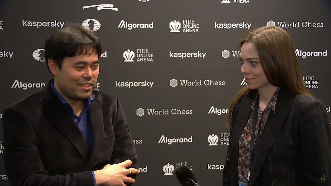 I Get A Lot Of Motivation From My Chat  Hikaru Nakamura after a draw in  the FIDE Grand Prix 2022 