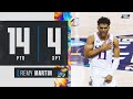 Remy Martin scores 14 points off the bench in Kansas' championship win