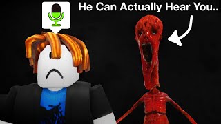 I Made A Roblox Horror Game That Uses Your Mic...