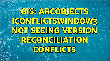 GIS: ArcObjects IConflictsWindow3 not seeing version reconciliation conflicts (2 Solutions!!)