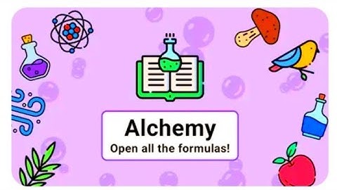 Alchemy Merge || Puzzle Game - Pavel Ilyin || Open The All Formulas || Niladri Exclusive