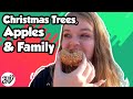 Christmas Trees, Apples and Family! || Monday Funday