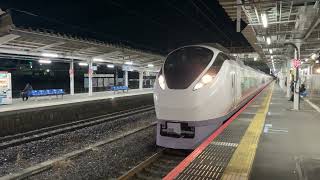 ある日の石岡駅にて E657系 特急ときわ 73号 品川発 高萩行 到着 発車