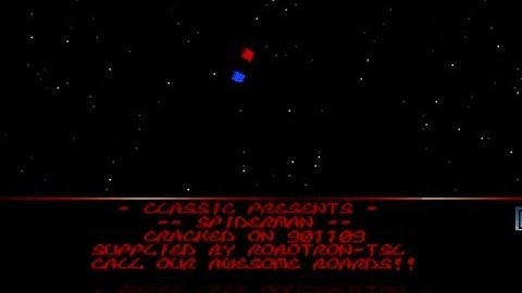 Classic - Spiderman (Amiga Crack Intro)