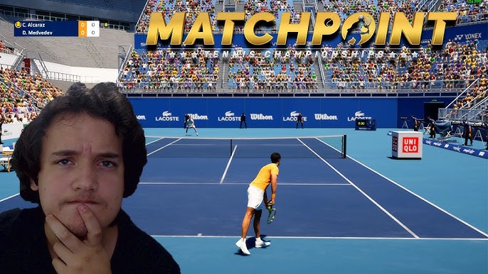 Matchpoint: Tennis Championships é bom simulador do esporte