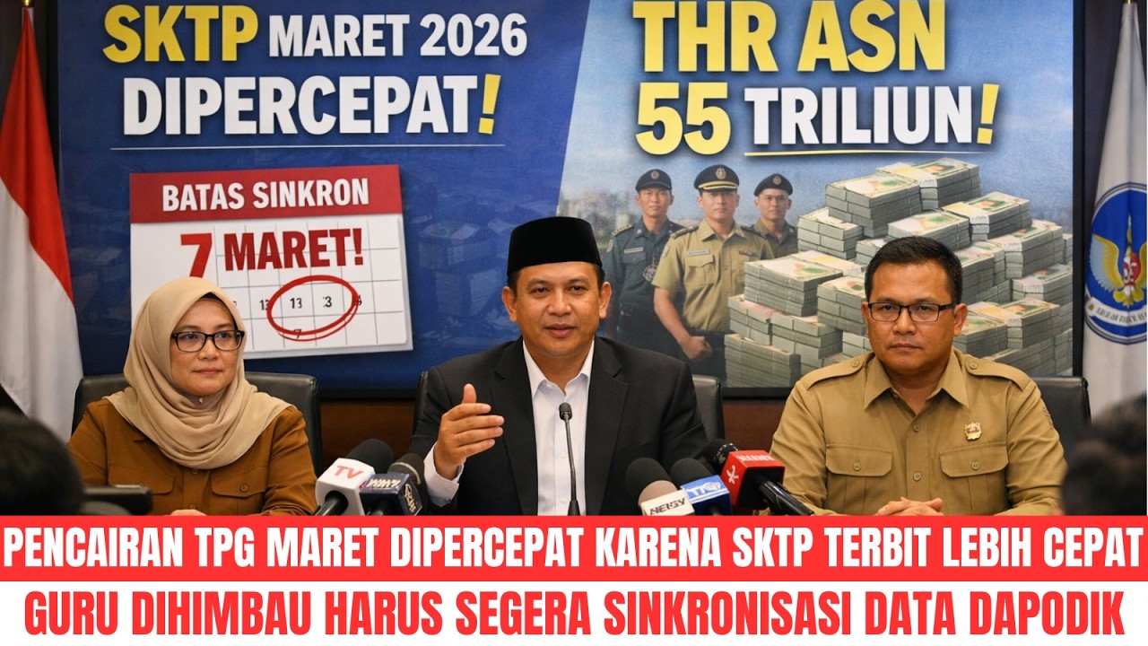 SKTP MARET 2026 DIPERCEPAT. GURU DIBERI WAKTU SINKRON DAPODIK SAMPAI 7 MARET | AL KHOLIF