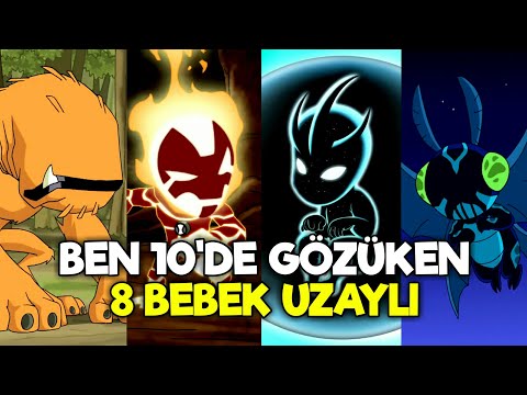 Ben 10 Serilerinde Bebek Formunda Gözüken 8 Uzaylı