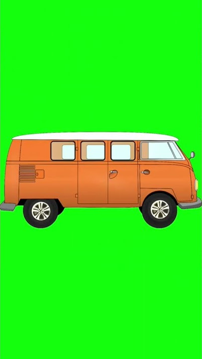 Green Screen Animasi Mobil Berjalan #greenscreen #animation #soundeffect #freedownload #car