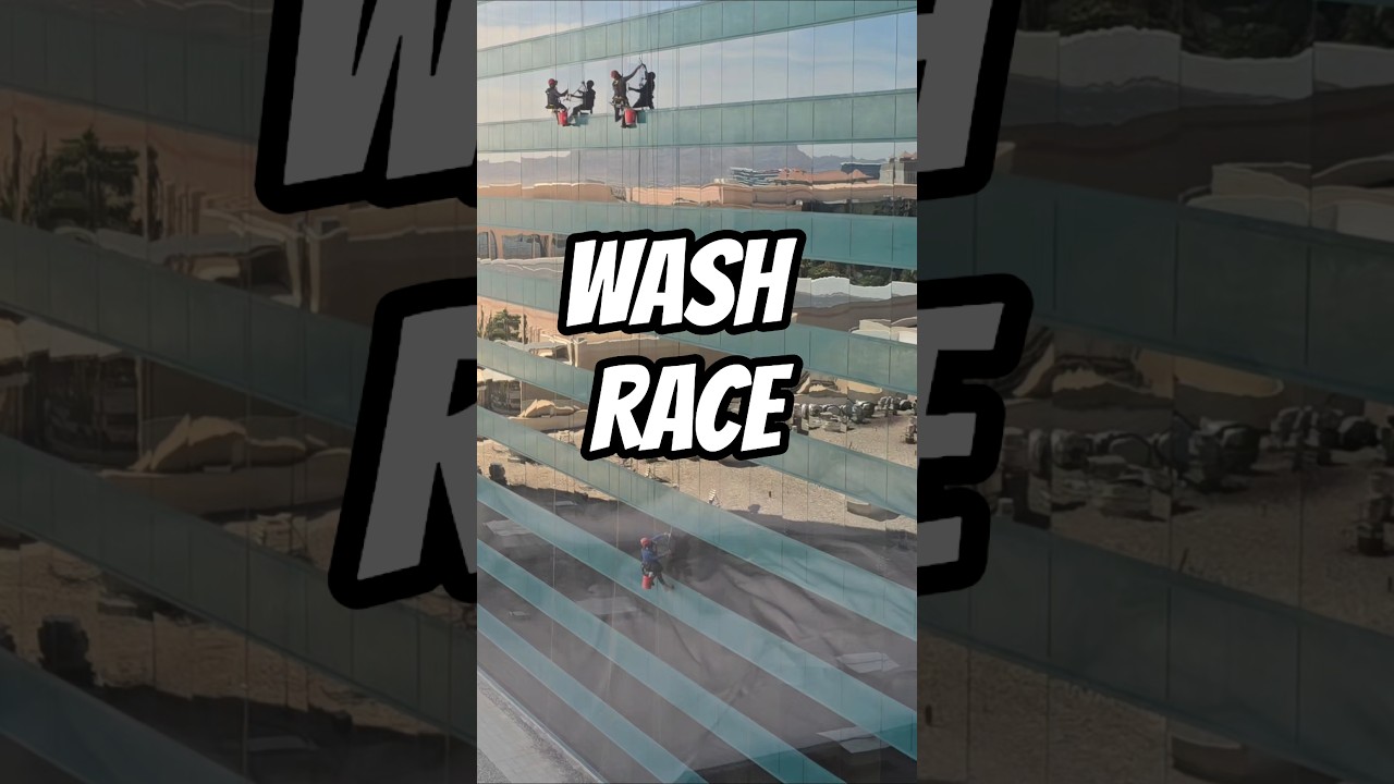 WASH RACE #window #comedy #lasvegas #danregancomedy