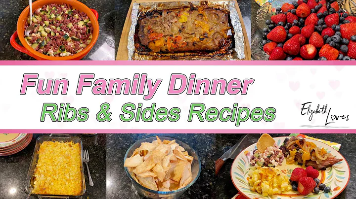 SLOW COOK RIBS, HASH-BROWN CASSEROLE, HUMMUS LAYER...