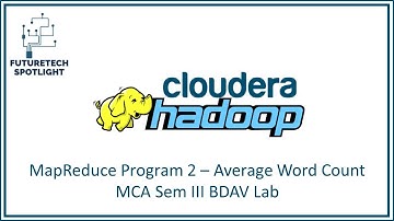6 - MapReduce Program 2- Average word count | Cloudera Hadoop MapReduce | Hands on Training