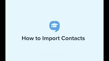 How to Import Contacts | SimpleTexting Academy