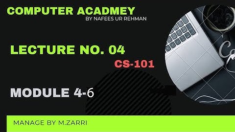 CS101 Short Lecture 4 | CS101 Module 4 -6 | Google Search Engine Tricks & Operators in Urdu/Hindi