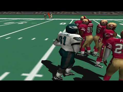 Madden NFL 2001 Philadelphia Eagles Franchise Week 15 Versus San Francisco 49ers