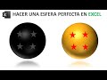 Cómo hacer una esfera 3D en Excel | Gráficos para Power Point