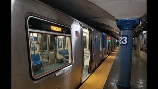 PATH: Hoboken, Journal Square & 33rd Street Bound PA-5 Train @ 23rd Street