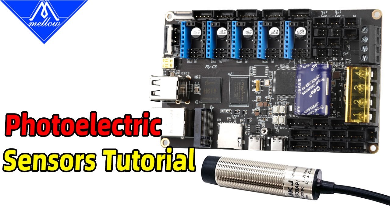 Mellow for DIY 3D Printer C5 board & Photoelectric senser tutorial