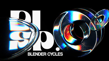 Создание красивой дисперсии в Blender Cycles / How to Create a Beautiful Dispersion in Blender 3.5
