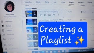 Lets Start A Youtube Playlist