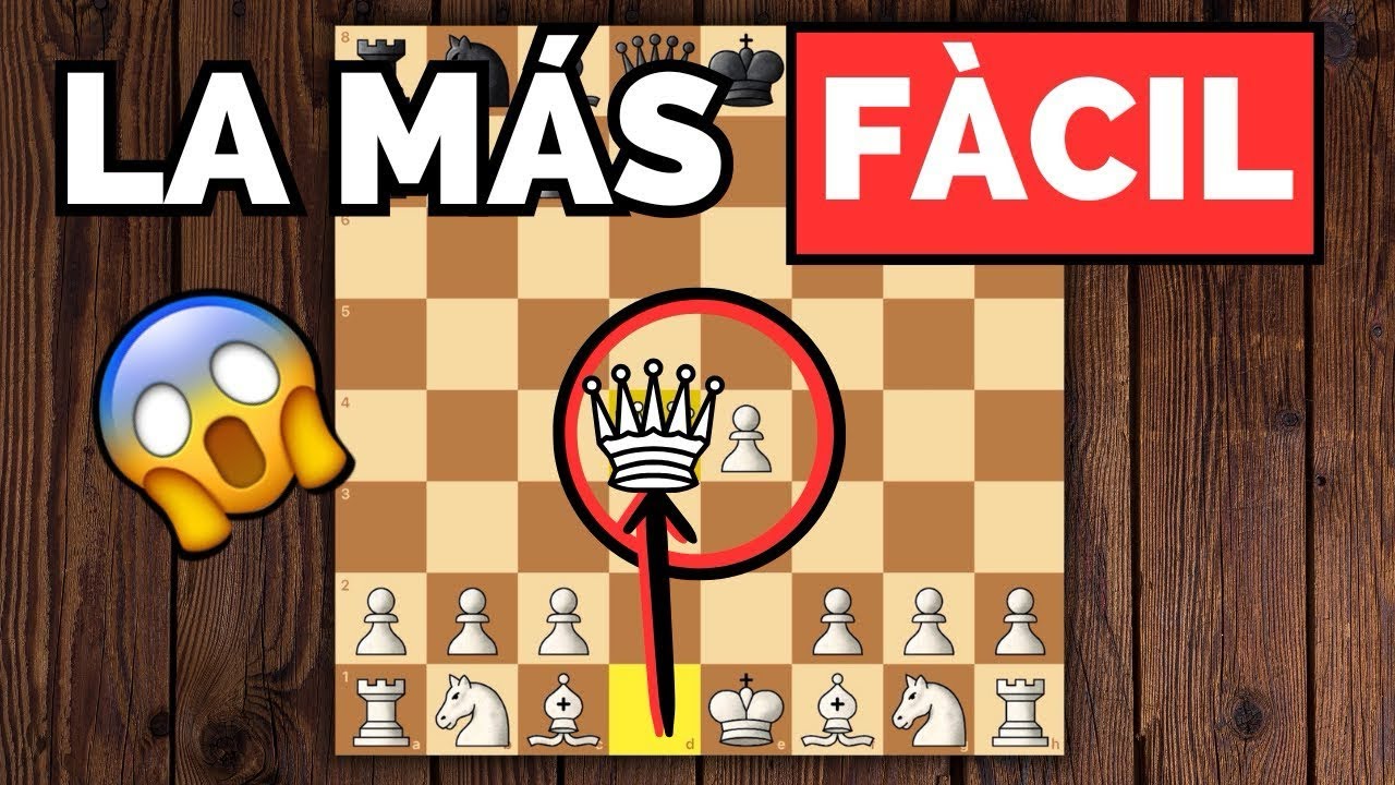 GANA SIEMPRE con la APERTURA MÁS FÁCIL😱♟️