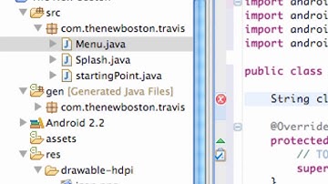 Android Developing Applications Tutorial 18 Create a List Menu from the ListActivity class
