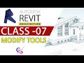 Modify Tools in Revit Architecture | Align | Offset | Mirror | Modification Tools in Revit