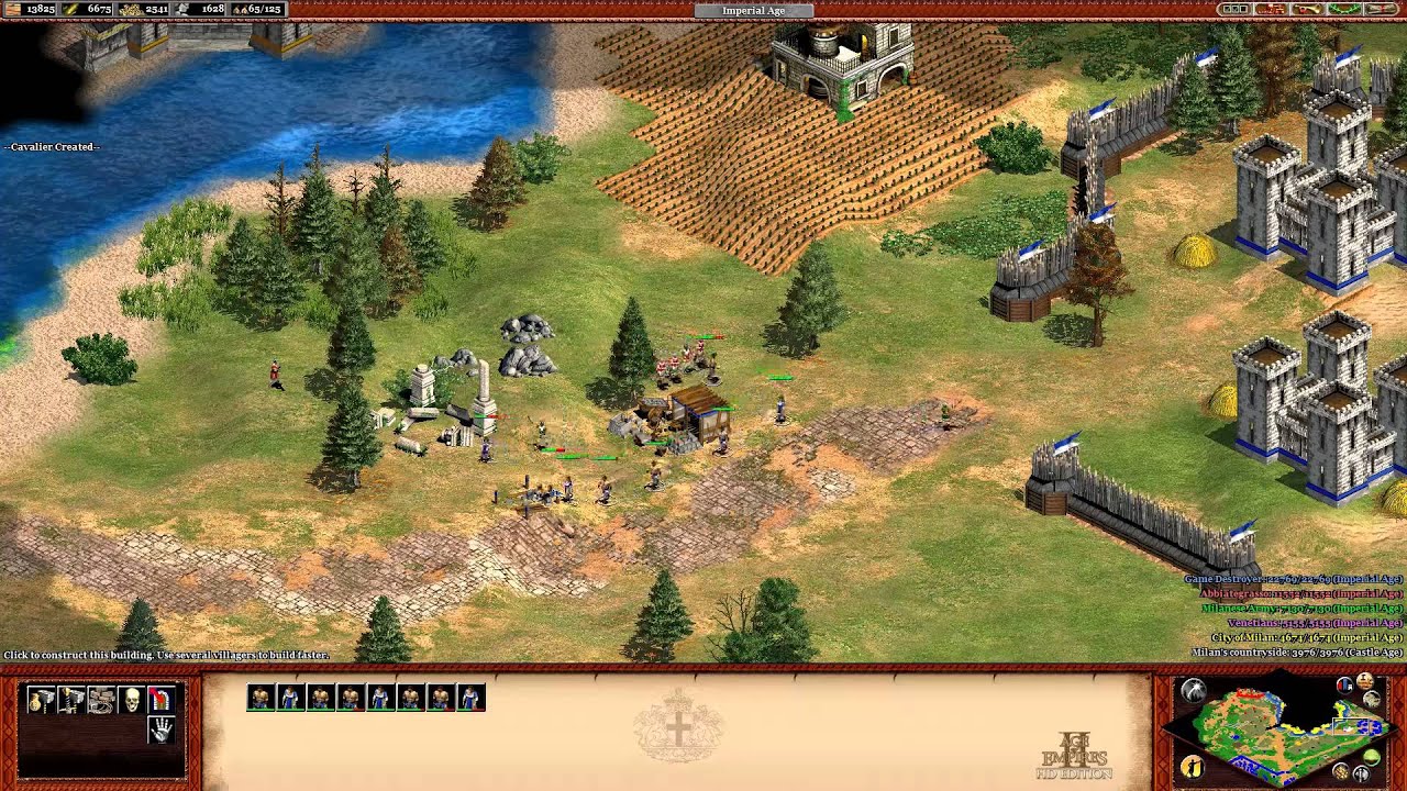 Age of Empires 2 HD The Forgotten - Sforza - A New Duke In ...