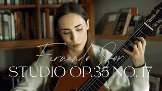 Fernando Sor, op. 35 no. 17 | Classical Guitar performance by Clara Ciliberti