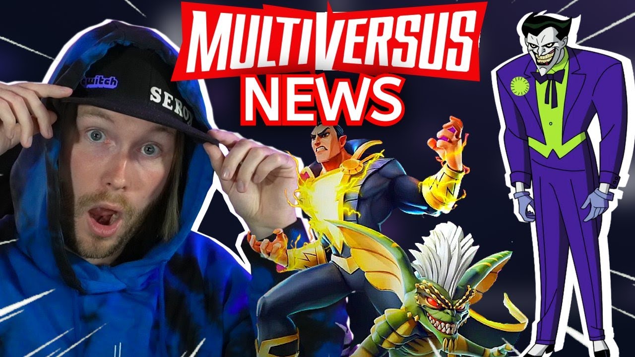 JOKER wurde in MultiVersus entdeckt! NEUE Infos zu Stripe und Black Adam | Multiversus News Deutsch