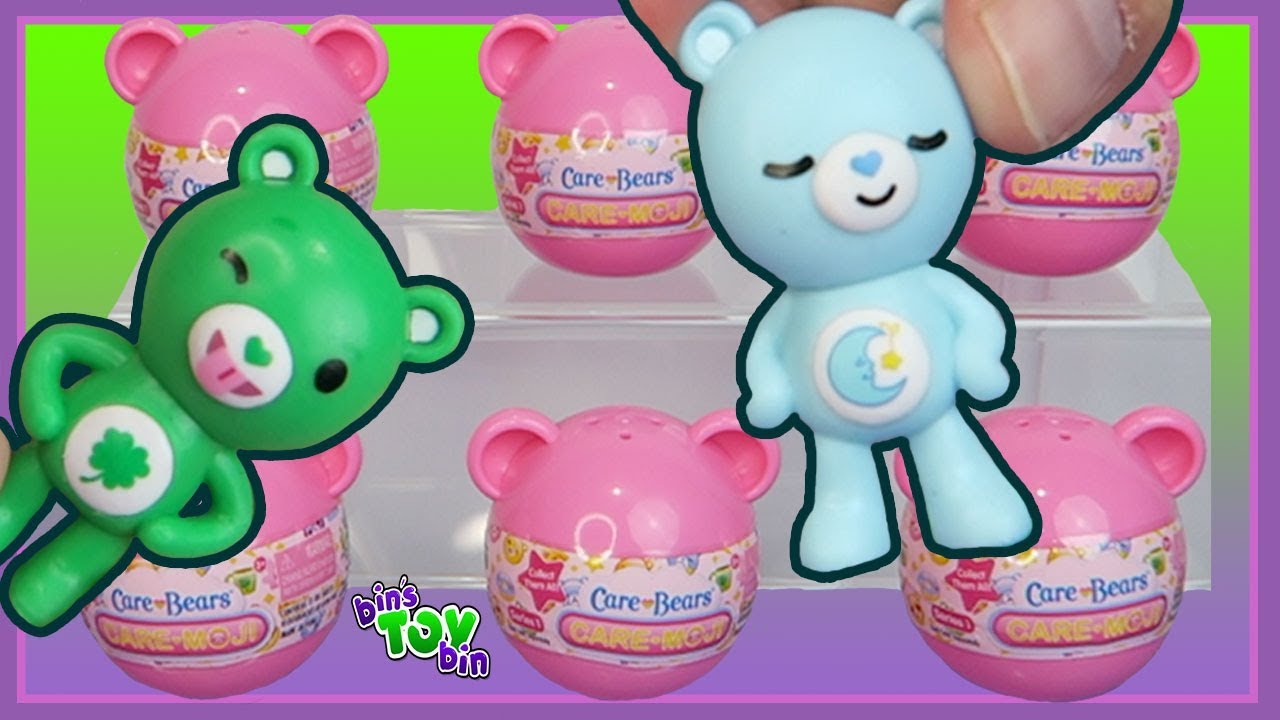 Care Bear ~ Care Moji's | Care Bear Blind Capsules - YouTube