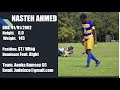Nasteh ahmed college highlights  magic passes  goals 2021 junaid