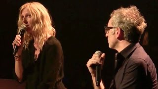 Video thumbnail of "Vincent Delerm & Sandrine Kiberlain : "La chanson d'Hélène" (Live Europe 1)"