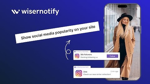Boost Website Engagement with Social Media Popularity | WiserNotify Social Proof Tool