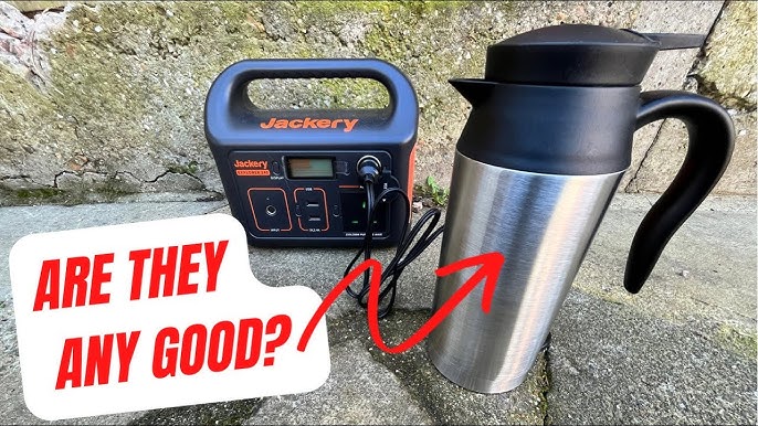 STOKE VOLTAICS Joule Portable Electric Camping Kettle! 