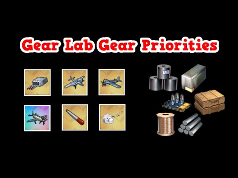 Gear Lab Gear Priorities | Azur Lane