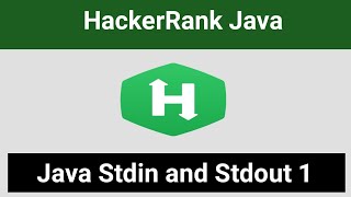 Java Stdin and Stdout 1 HackerRank Solution