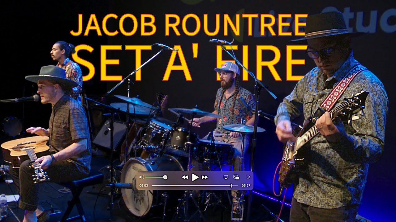 Watch Set A' Fire - Jacob Rountree & the Somethings live at PNC studios PDX on YouTube Watch Set A' Fire - Jacob Rountree & the Somethings live at PNC studios PDX on YouTube