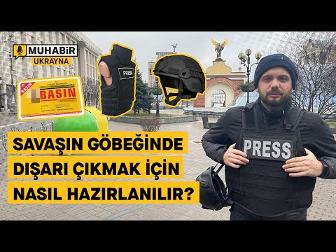 Savaşın göbeğinde dışarı çıkmak için nasıl hazırlanılır?