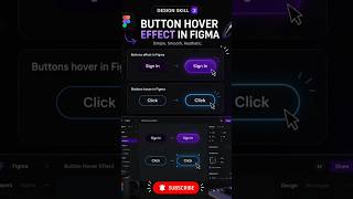 Figma design skill#4 Button effect hover #figma #hover #uxuibymuse #button #learning