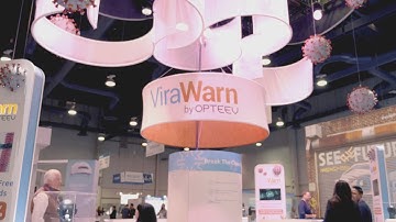 Opteev ViraWarn: A Digital Scan for COVID 19 and Other Viruses (CES 2023)