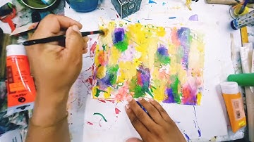 Abstract Masterboard to Mini Encouragement Tags