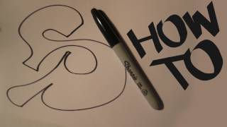 How To Graffiti One Liner Tutorial - Sive - Day 3 -